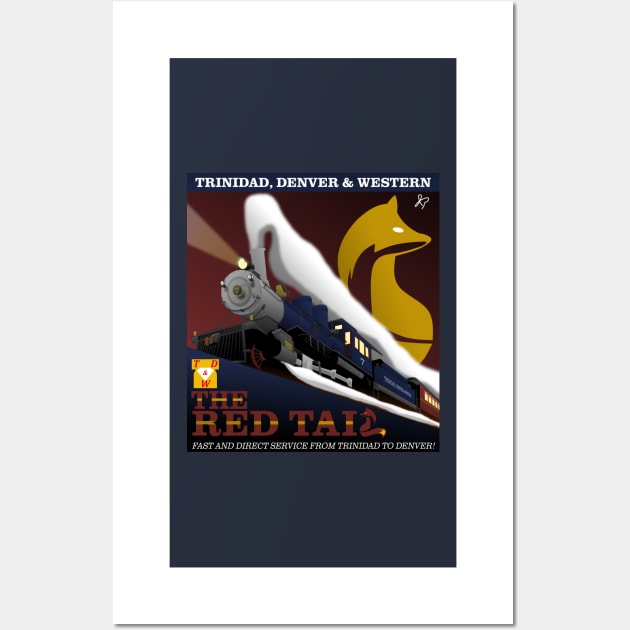 The Red Tail Wall Art by Jtpetkov24